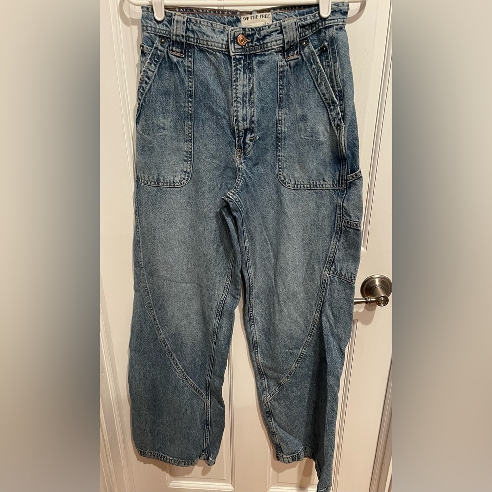 We The Free Relaxed Fit Women’s Blue Jeans 26